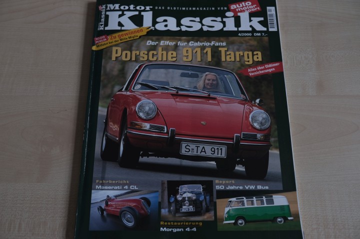 Motor Klassik 04/2000